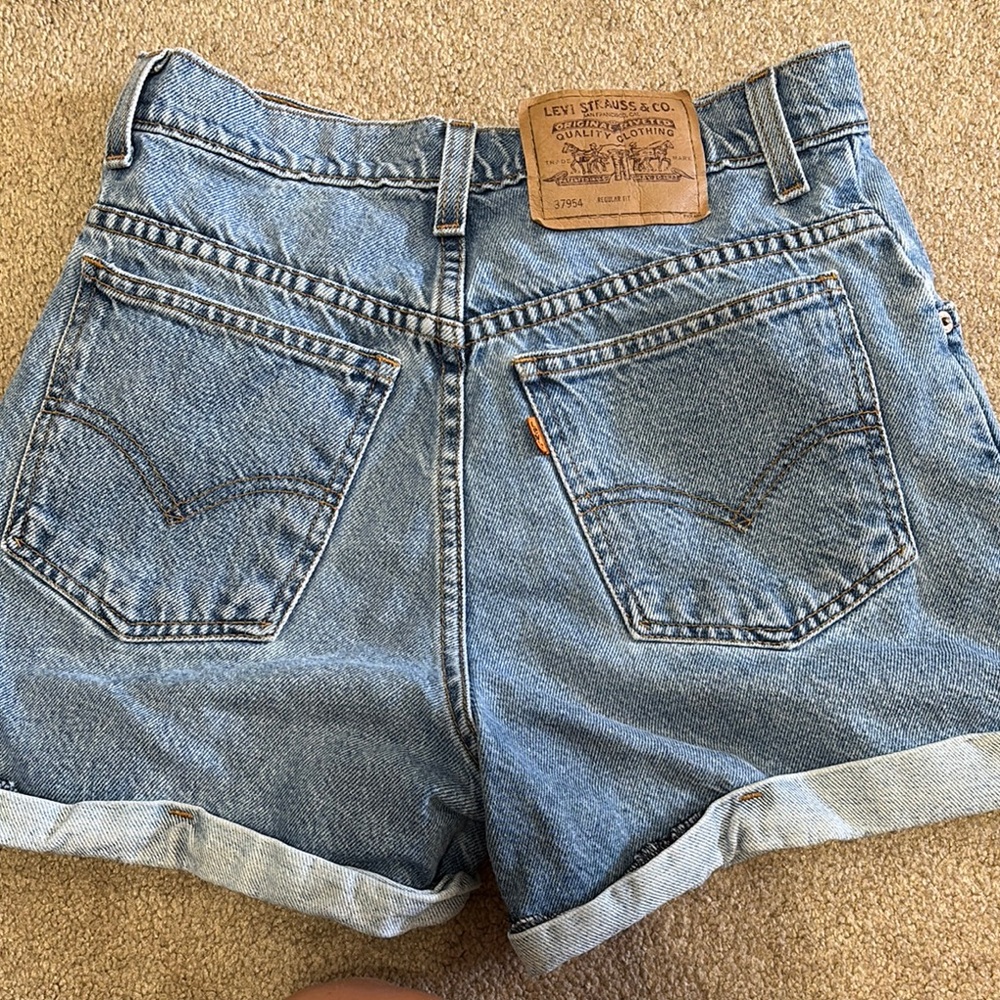 Levi's Women's Light Blue Jean Shorts